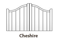 cheshire wooden gates